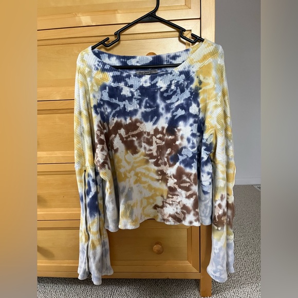 M, splatter print long sleeve - Picture 3 of 4